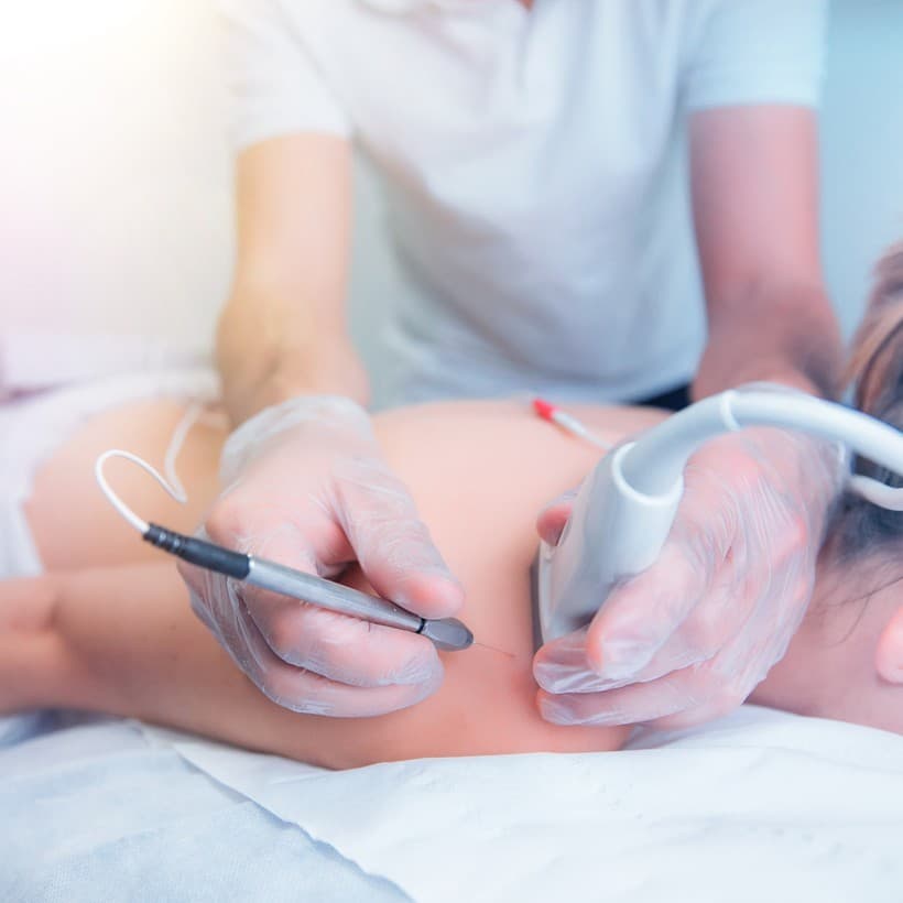 Electrólisis percutánea en Verín